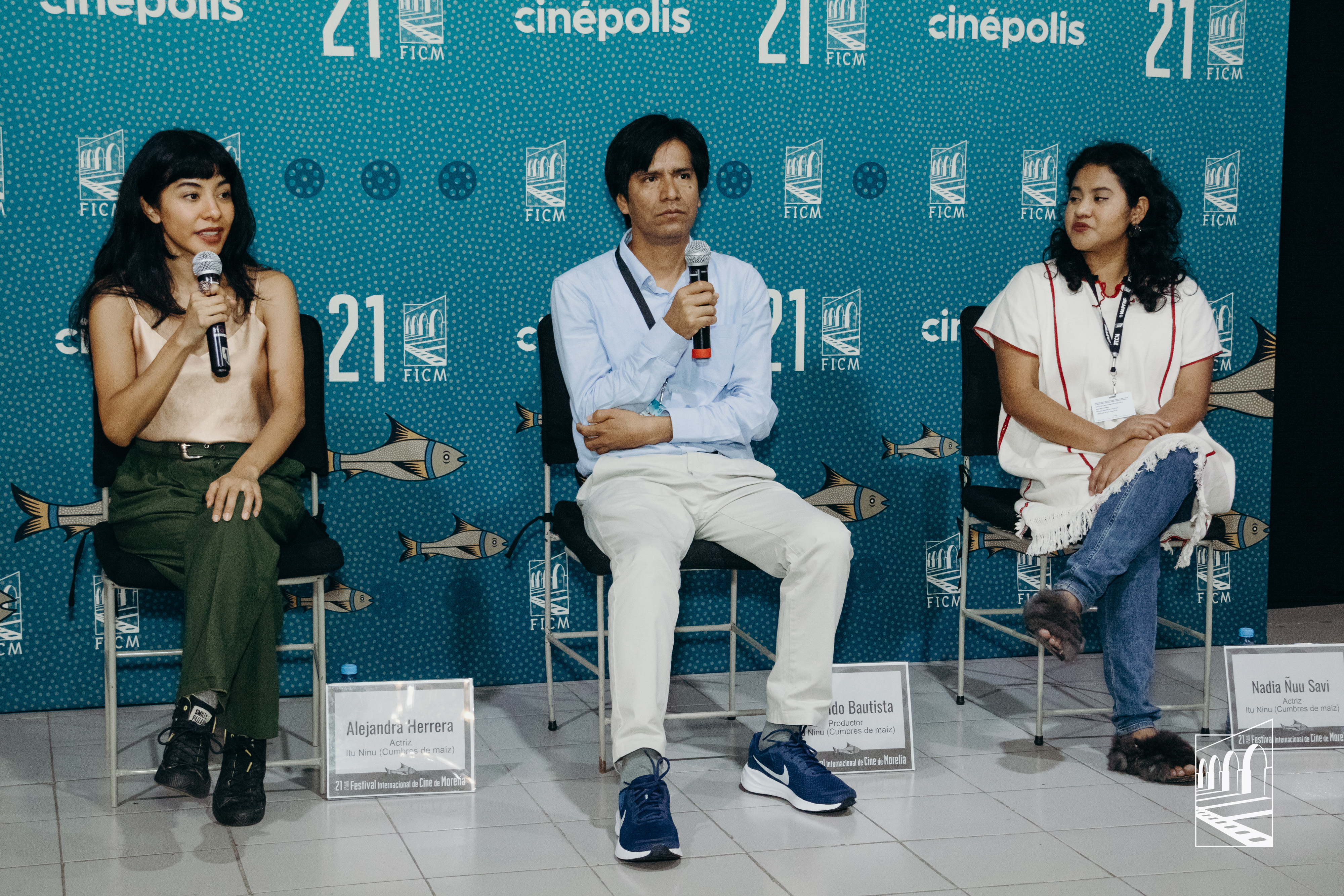 Alejandra Herrera, Armando Bautista, Nadia Ñuu Savi