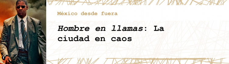 Hombre en llamas