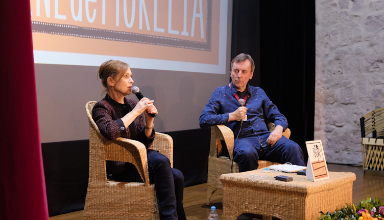 Isabelle Huppert, Nick James