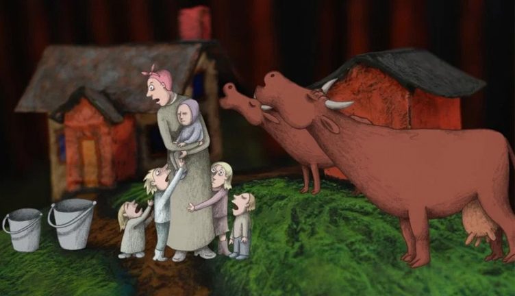 Piedras en los bolsillos (2014, dir.&nbsp;Signe Baumane)