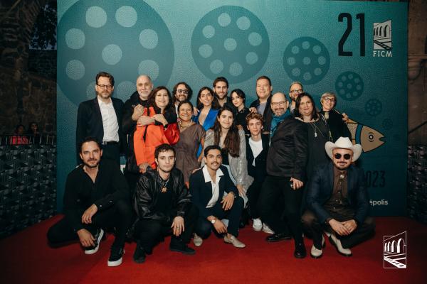 Alfombra Roja de A CIELO ABIERTO en el 21er FICM